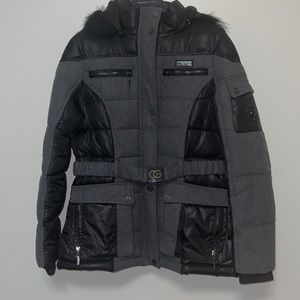 COOGI Puffer Wool Blend Coat